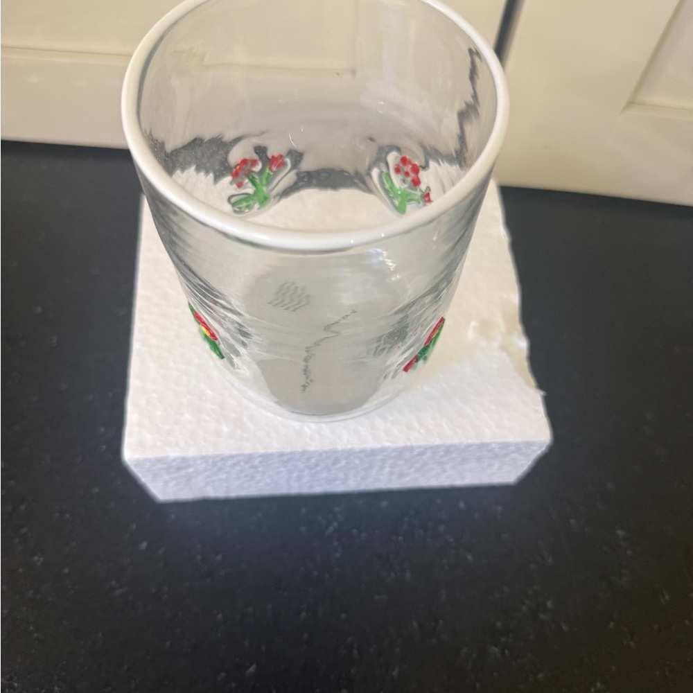 NWT Anthropologie Icon  Flower Juice Glass - Picture 4 of 6